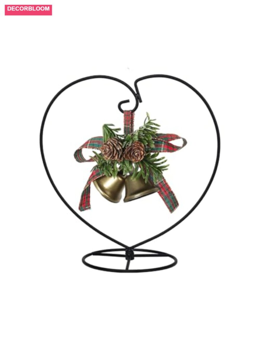 Metal Ornament Display Stand Iron Hanging Hook Terrarium Decor